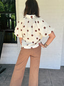 Dot Your Average Polka Dot Blouse Entro
