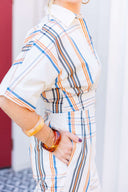 The Piper Plaid Jumpsuit