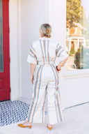 The Piper Plaid Jumpsuit