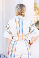 The Piper Plaid Jumpsuit