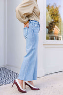 Blue Skies Wide Leg Denim