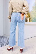Blue Skies Wide Leg Denim