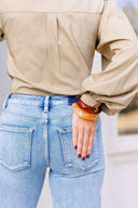 Blue Skies Wide Leg Denim