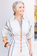 The Piper Plaid Jumpsuit