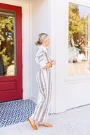 The Piper Plaid Jumpsuit