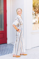 The Piper Plaid Jumpsuit