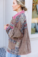 Washed Colorblock Jacket Oli & Hali