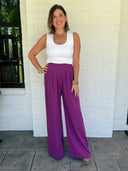 The Berry Bold Wide-Leg Pants &MERCI