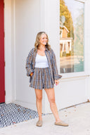 Bluewood Plaid Button-Down Aureum