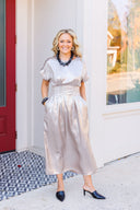 The Silkstone Midi Dress Entro