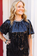 Midnight Shimmer Fringe Set Entro