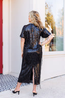 Midnight Shimmer Fringe Set Entro