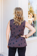 The Cocoa Polka Vest Aureum