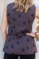 The Cocoa Polka Vest Aureum