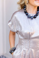 The Silkstone Midi Dress Entro