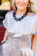 The Silkstone Midi Dress Entro