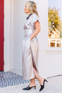 The Silkstone Midi Dress Entro