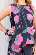 Midnight Rose Pant Set Entro