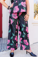 Midnight Rose Pant Set Entro