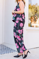 Midnight Rose Pant Set Entro
