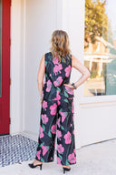 Midnight Rose Pant Set Entro