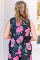 Midnight Rose Pant Set Entro