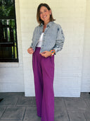 The Perfect Layer Cropped Denim Button-Down Risen