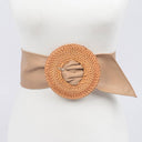 Handmade Bamboo Buckle Waist Belt 3AM BY H&D ACCESSORIES