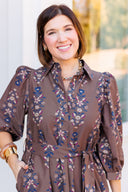 The Chestnut Bloom Dress Entro