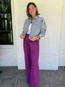 The Perfect Layer Cropped Denim Button-Down Risen