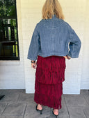 The Main Character Denim Jacket Risen