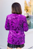 Gena Velvet Sequin Jacket Ciebon