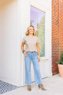 Pintuck Perfection Crop Jean - Laundry Dae