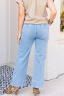 Pintuck Perfection Crop Jean - Laundry Dae