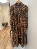 Leopard Luxe Tassel Maxi Ciebon