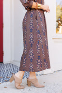 The Chestnut Bloom Dress Entro