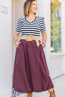 Chocolate Bubble Skirt - Laundry Dae