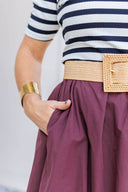 Chocolate Bubble Skirt - Laundry Dae
