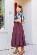 Chocolate Bubble Skirt - Laundry Dae