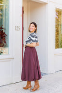 Chocolate Bubble Skirt - Laundry Dae