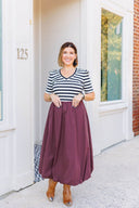 Chocolate Bubble Skirt - Laundry Dae