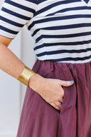 Chocolate Bubble Skirt - Laundry Dae