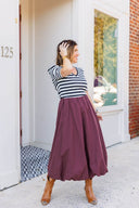 Chocolate Bubble Skirt - Laundry Dae