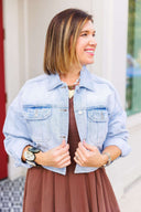 Denim Bomber Jacket