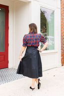 Midnight Muse "Leather" Skirt