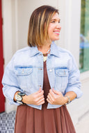 Denim Bomber Jacket
