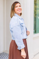 Denim Bomber Jacket MICA Denim