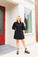 Autumn Nights Shirt Dress