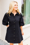 Autumn Nights Shirt Dress