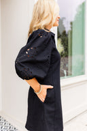 Autumn Nights Shirt Dress
